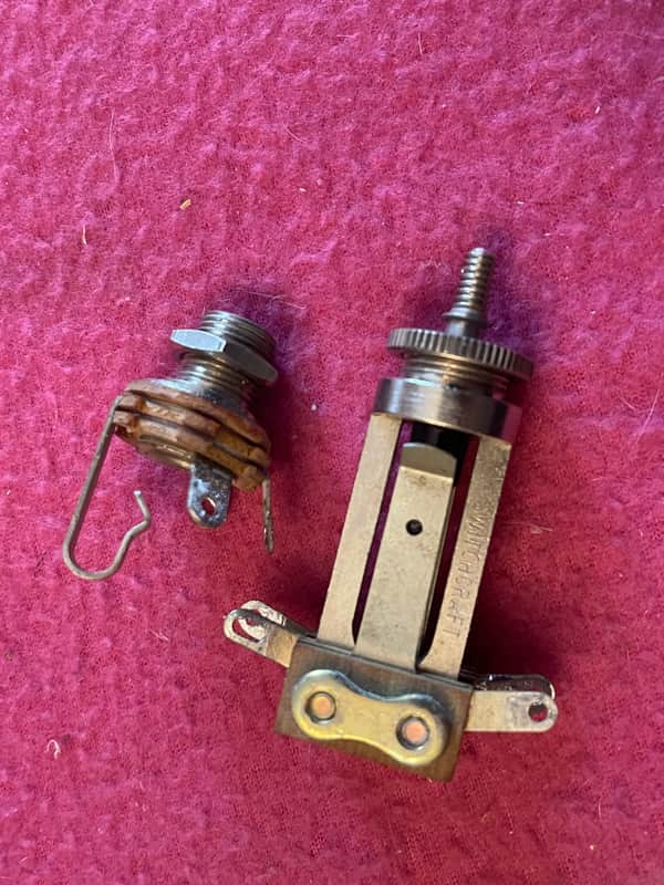 vintage 1966 Gretsch switchcraft switch + JACK from Country Gentleman / viking chet atkins tennessean western nashville country club 1965 image 1