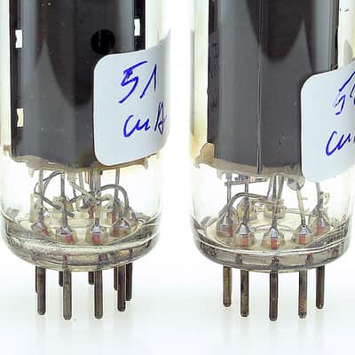 MATCHED QUAD VINTAGE MULLARD U.K. EL84 6BQ5 NOS VACUUM TUBES VALVES image 4