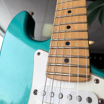 Fender 40th Anniversary American Standard Stratocaster with Maple Fretboard 1994 - Caribbean Mist image 9