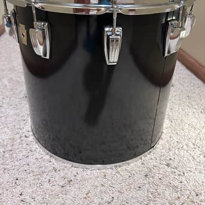 Ludwig Concert Toms 15” and 13” with Ludwig Double-Tom Stand - Black Cortex Finish image 18
