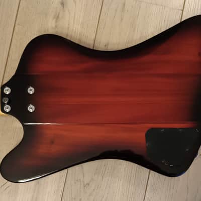 OX Bird Fenderbird  Bass, Gibson TB USA pickups, John Entwistle,2010s - Redburst image 14