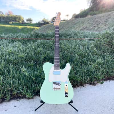 Fender American Performer Telecaster Hum Satin Surf Green Rosewood Fretboard 2023(VIDEO!) image 5