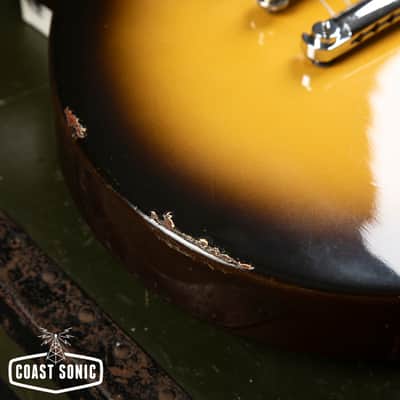 1986 Gibson Les Paul Junior DC Double Cut - Sunburst image 10