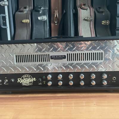 Mesa Boogie Dual Rectifier Rev F 2-Channel 100W Guitar Amp Head (1990s / Made in USA) image 1
