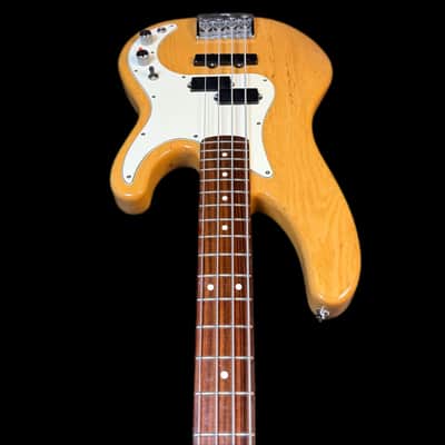 1989 Fender USA Longhorn Precision Bass Plus in Natural image 5