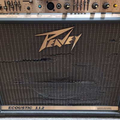 Peavey Ecoustic 112 100-Watt 1x12" Acoustic Instrument Amplification System 1990s - Brown - Local Pickup Only image 2