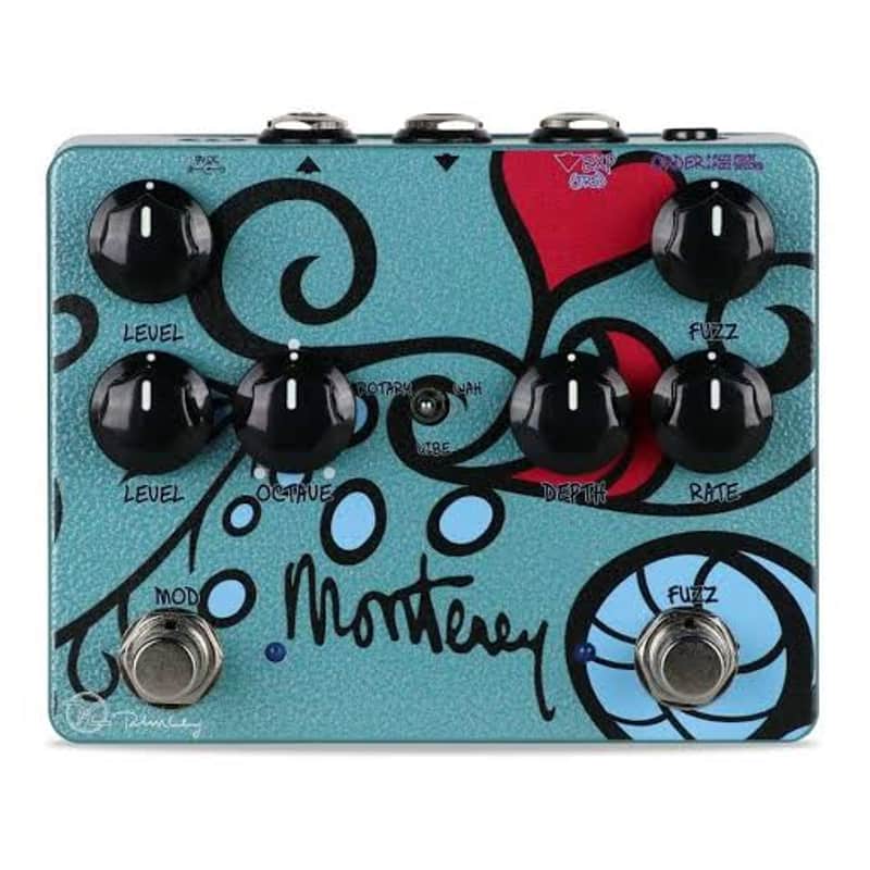Keeley Monterey Rotary Fuzz Vibe 2016 - Present - Blue / Graphic image 1