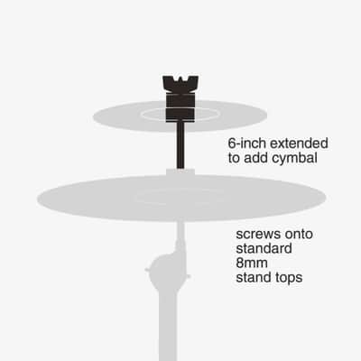 Gibraltar Hardware SC-MCSA6 6 in. Cymbal Stacker image 2