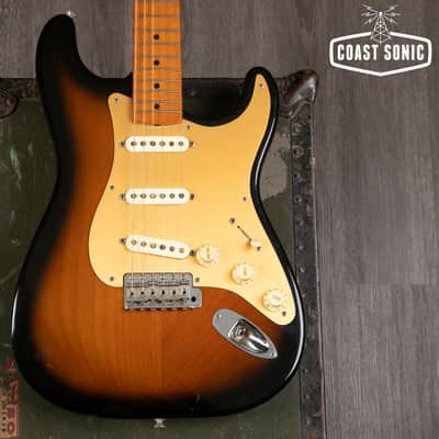 1990 Fender American Vintage Reissue '57 Stratocaster Nitro USA AVRI image 5
