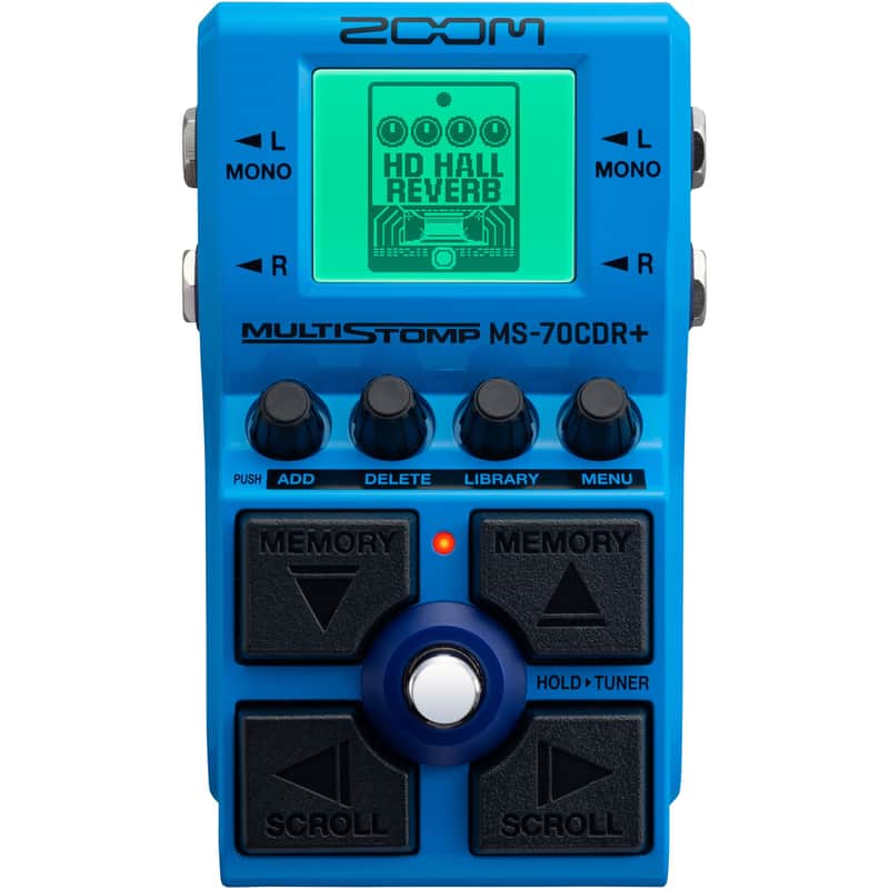 Zoom MS-70CDR+ MultiStomp | Reverb