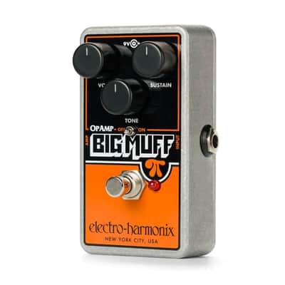 Electro-Harmonix Op Amp Big Muff Pi 2017 - Present - Black/Orange image 7