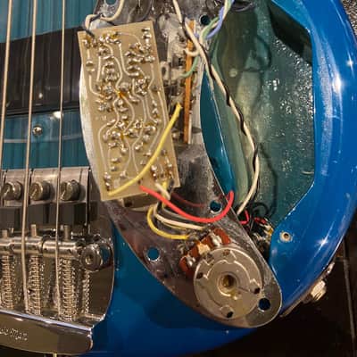 Ernie Ball Music Man Sabre Bass 1988 Blueburst image 21
