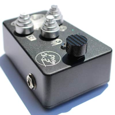 Ghost Electronic Footswitch Covers 2 Black Abyss Pedal Topper Aluminum Guitar Knob 2022 image 2