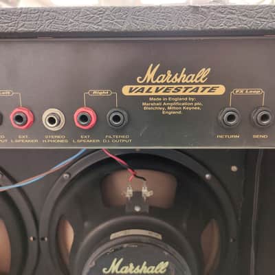 Marshall Valvestate VS265 3-Channel 2 x 65-Watt 2x12" Stereo Guitar Combo Amp 1998 - 2001 - Black image 15