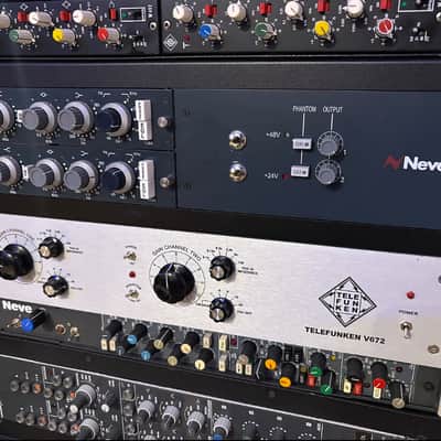 SERVICE ONLY - “THE JML MOD” - impedance modification toggle switch faceplate option for Neve 3u rack 1073 cv / 1084 / 1081 image 4