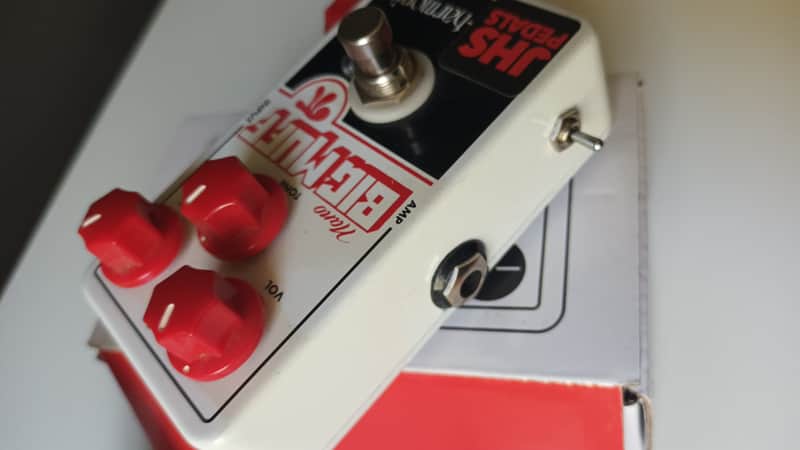 JHS Electro-Harmonix Nano Big Muff Pi with MoonPi Mod 2018 - White