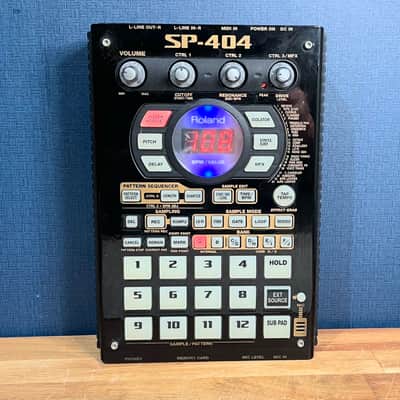 [Excellent] Roland SP-404 Sampler - Rare Black Panel w/ 1GB CF Card image 1