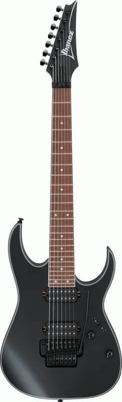 Ibanez RG7320EX Black Flat 7 String Electric Guitar image 1
