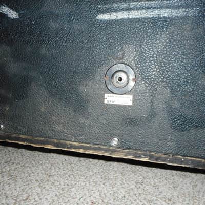 Vintage 1960s Marshall 4x12 Basketweave Guitar Amp Cabinet *Mournblade* image 6