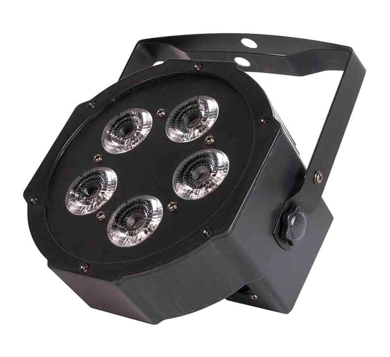 Colorkey CKU-2152 WaferPar HEX 5 MKII Low Profile Wash Light with High Output 6 in 1 Color (RGBAW-UV) LEDs image 1