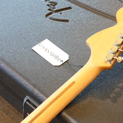 Vintage! 1975 Fender Stratocaster Electric Guitar Natural + Fender Case image 18