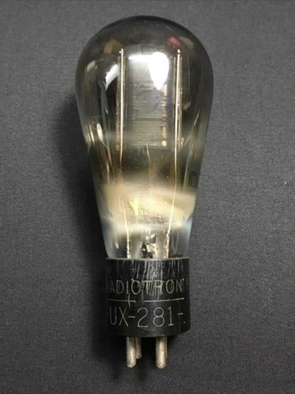 RADIOTRON UX-281 Globe Shape POWER RECTIFIER VACUUM TUBE Tested USA 11.3118-D image 1