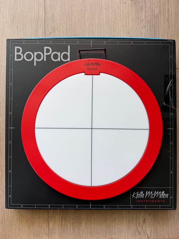 Keith McMillen BopPad Red Smart Fabric Drum Pad MIDI Controller w/ Original Box image 1
