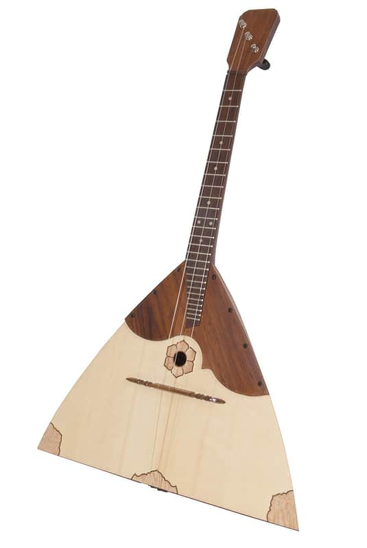 Roosebeck Deluxe Prima Balalaika with Sheesham Stave Body image 1