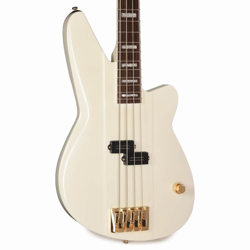 Reverend Meshell Ndegeocello Fellowship Bass Guitar Pearl White image 1