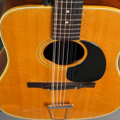 Gibson Heritage 12 12-String Acoustic Guitar Natural w/Case (1969) - Used image 8