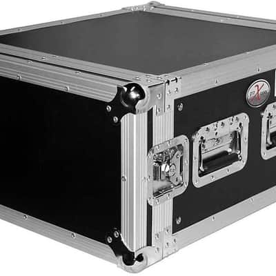 Pro-X Prox T-6RSS 6U Space Amp Rack Mount ATA Flight Case 19" Depth, Black image 1