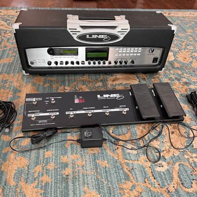 Line 6 Vetta 200-Watt Stereo Digital Modeling Guitar Amp Head w/ Footswitch - Black image 2