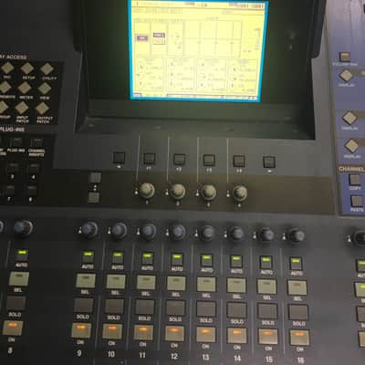 Yamaha DM2000 Mixer + 3 Yamaha AD8HR Input Expanders / Includes Cables and Meter Bridge image 10