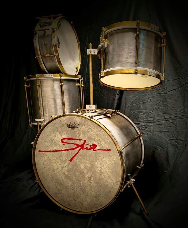 Roberto Spizzichino Jazz Drum Kit ( not cymbals)!! image 1