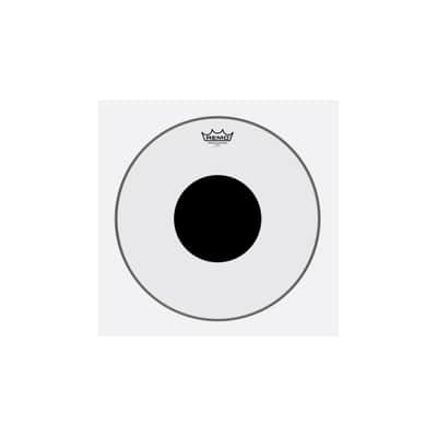 Remo CS-0316-10 Controlled Sound Top Black Dot Clear 16 image 2