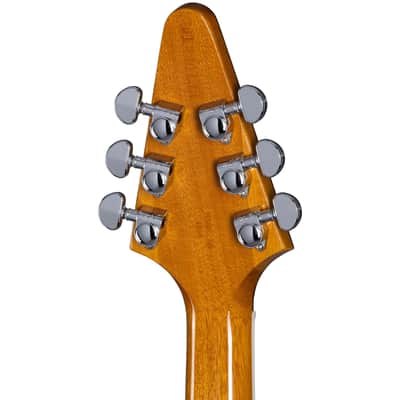 Gibson 70s Flying V Electric Guitar - Antique Natural image 6