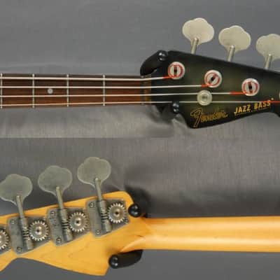FENDER Jazz Bass JBR-1000 MH Active 1990 - MBR Walnut - Japan Import image 4