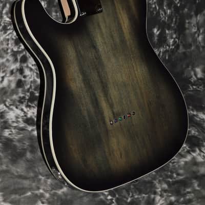 2021 G&L *Tribute*  ASAT Classic Semi-Hollow - Charcoal Blackburst image 5
