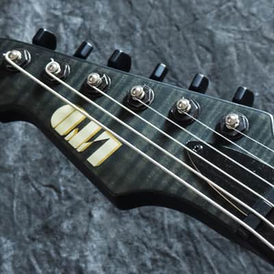 ESP LTD JD-600 Jon Donais Signature 2007 - See Thru Black Satin - VERY GOOD condition image 3