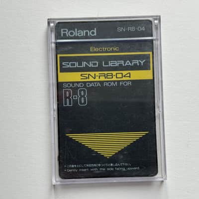 Roland SN-R8-04 Electronic 1990s Sound Data ROM Card for R8