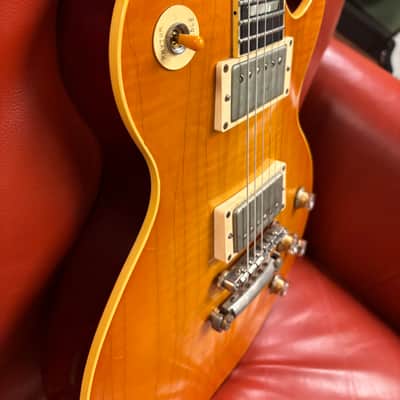 2002 Epiphone Elitist Les Paul Standard (Japanese Export) Honeyburst image 4