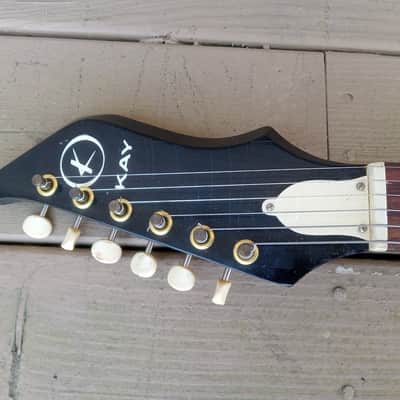 Vintage 1966 Kay K-312 Value Leader Electric Guitar! image 6