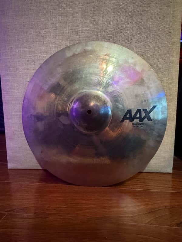 Sabian 18" AAX Thin Crash Cymbal Brilliant image 1