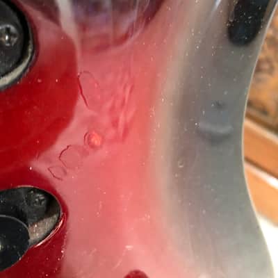 Yamaha RGZ II red black burst image 5