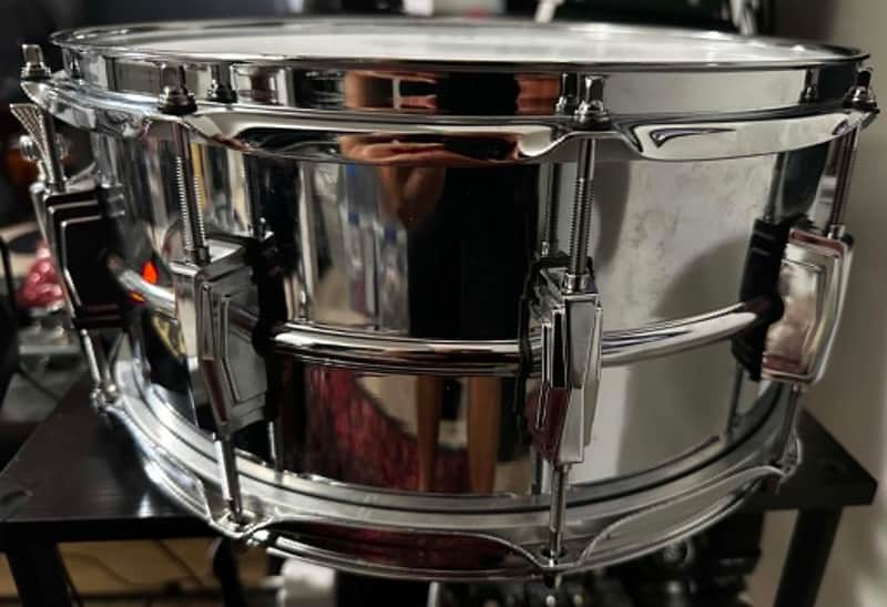 Ludwig LM402 Supraphonic 6.5x14" 10-Lug image 1