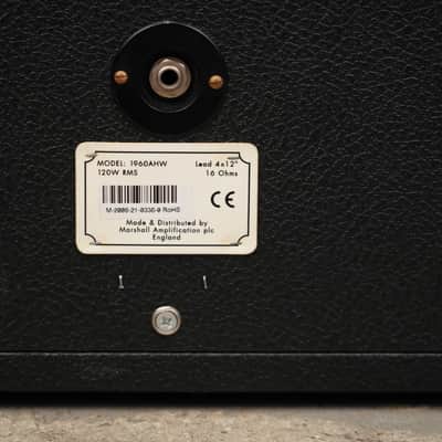 Marshall 1960AHW 4x12 Speaker Cabinet Owned by Maroon 5 #57470 image 13