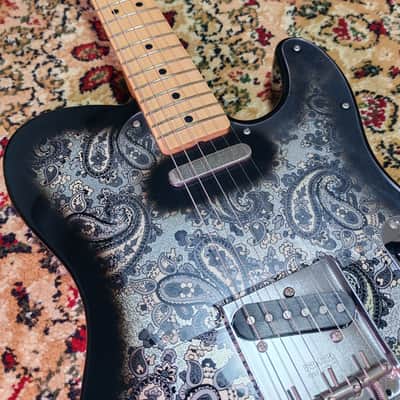 *NEW IN BOX* 2025 Fender Japan Limited Edition Telecaster Black Paisley, JD25 MIJ image 11