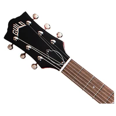 Guild Starfire I Double-Cut Semi-Hollow Guitar - Cherry Red image 4