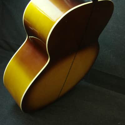 Vintage Made In Japan J-200 Jumbo Acoustic Guitar Ibanez Matsumoko MIJ J200 w/Bag image 13