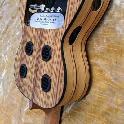 Liger Ukulele • Professional Tenor Ukulele with Built-in Amp and Speaker image 4